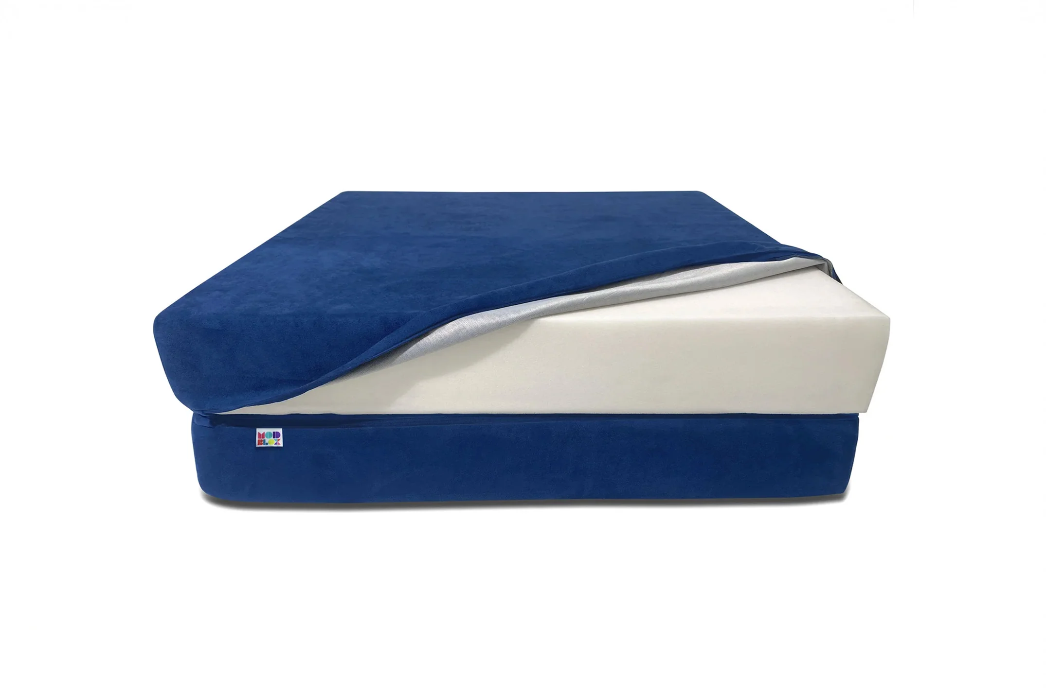 10 Piece Soft Modular Microsuede Foam Kids Play Couch - Image 5