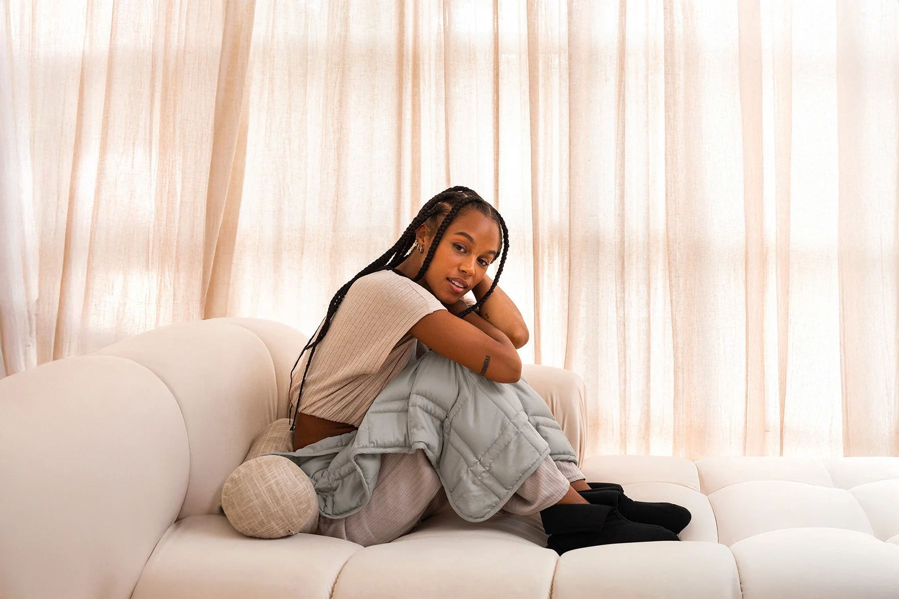 Daydreamer Weighted Lap Blanket - Image 8