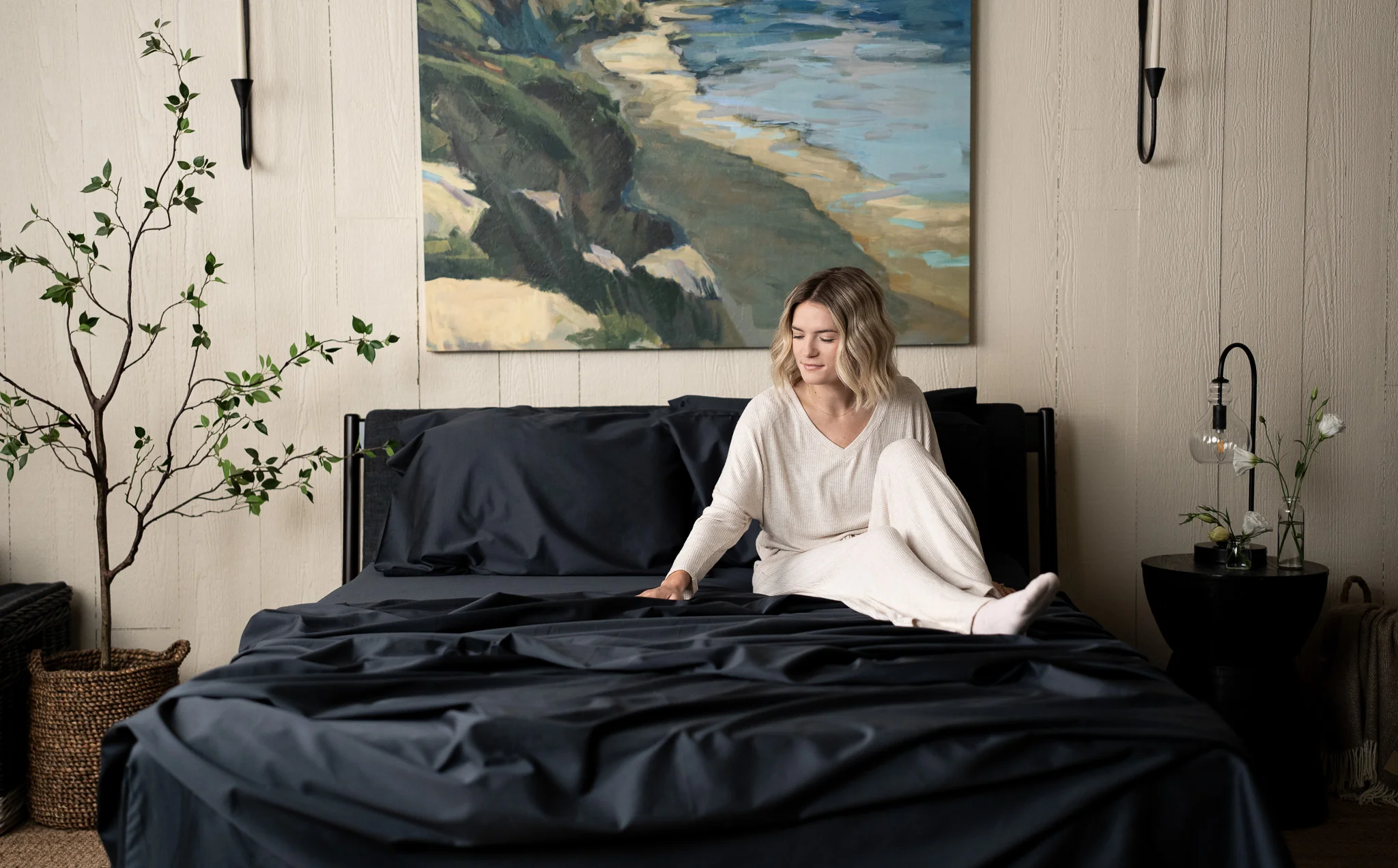 Sateen Organic Cotton Sheet Set + Pillowcases - Image 11