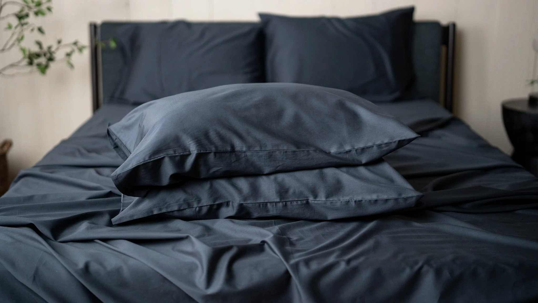 Sateen Organic Cotton Sheet Set + Pillowcases - Image 3