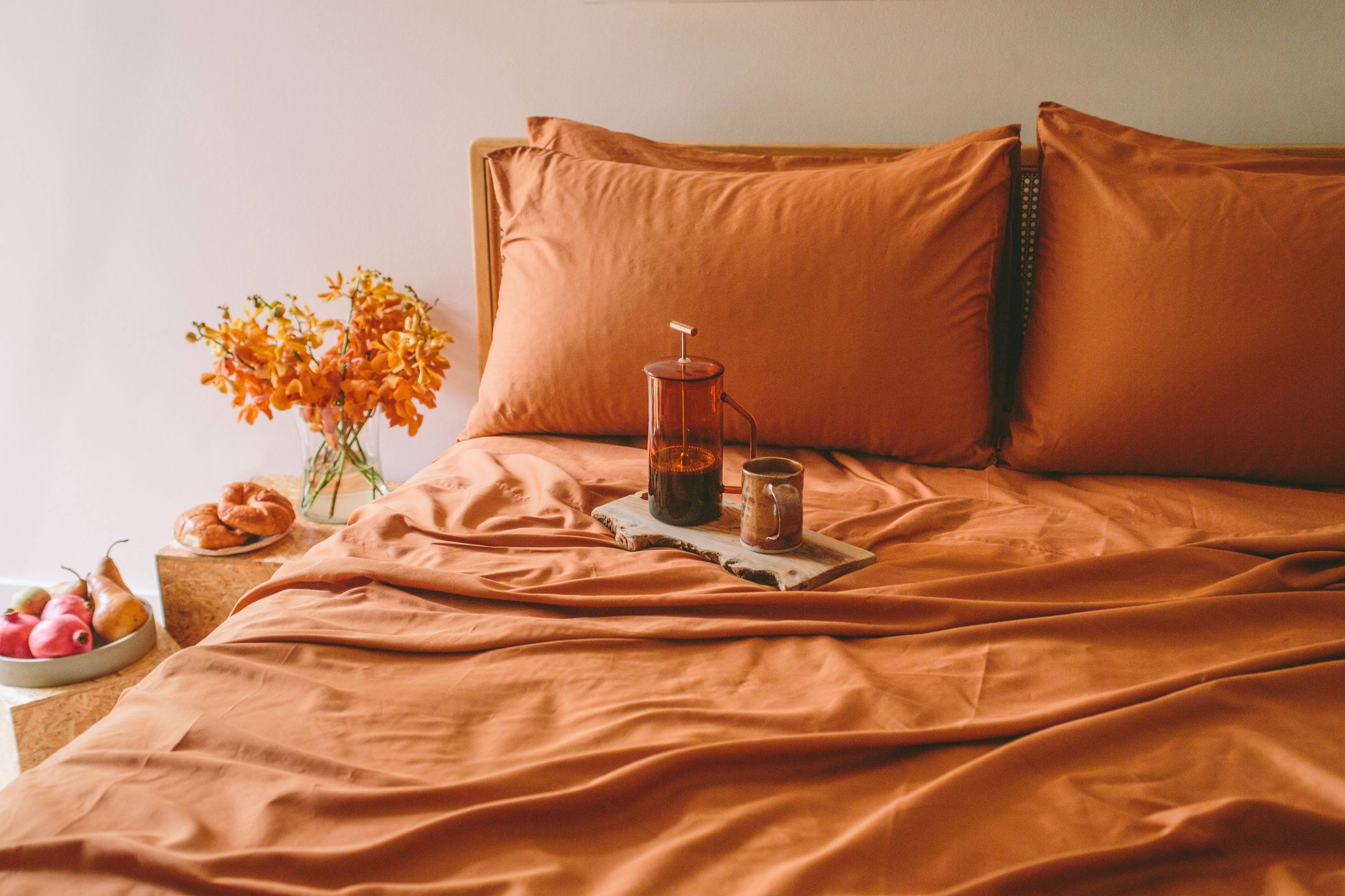 Sateen Organic Cotton Sheet Set + Pillowcases - Image 7