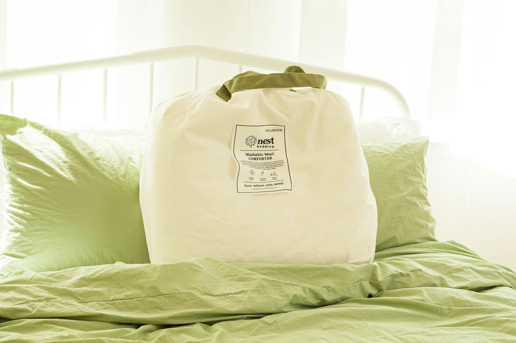 Nest Bedding Washable Wool Comforter - Image 9