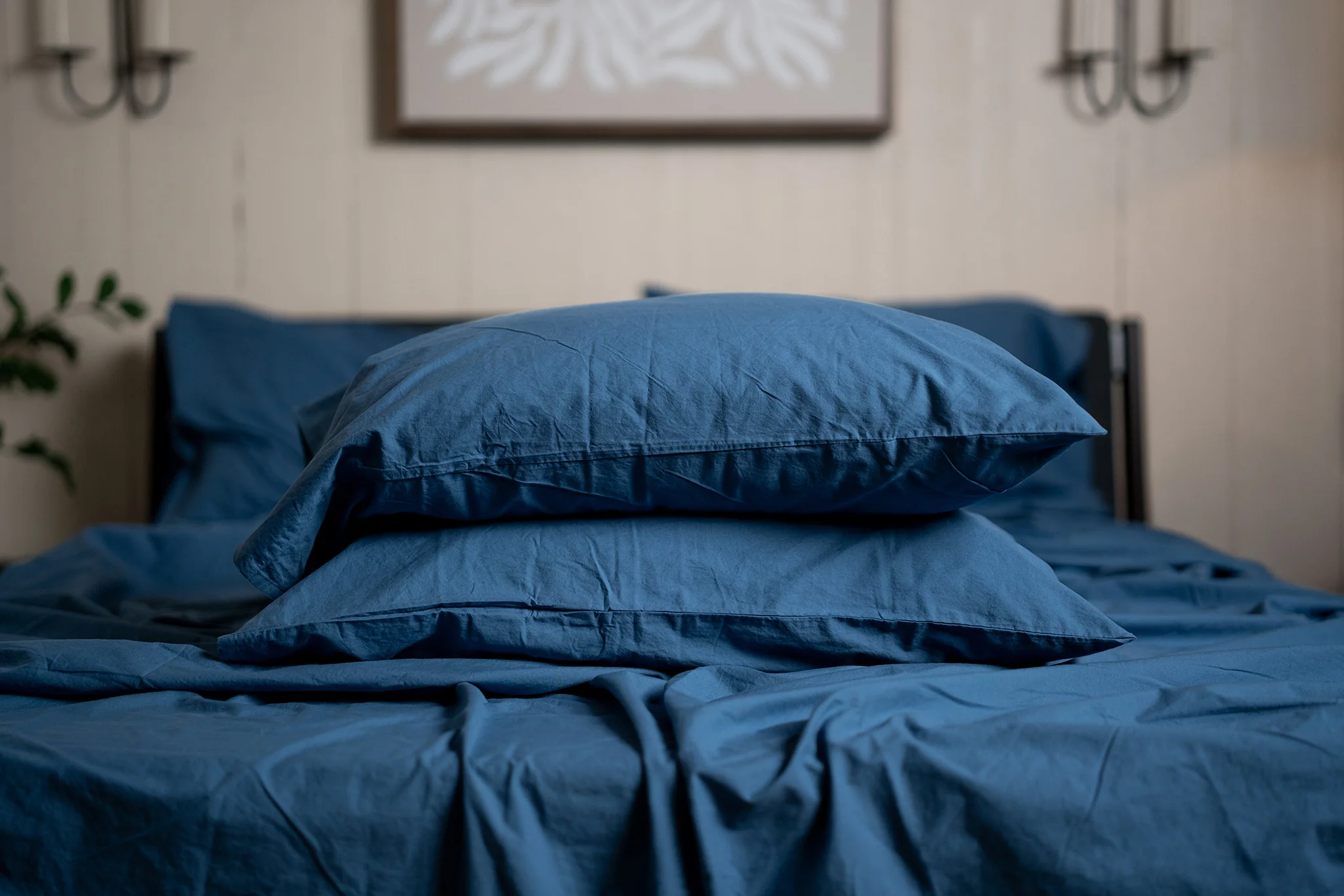 Crinkle Percale Organic Cotton Sheet Set + Pillowcases (Final Sale) - Image 6