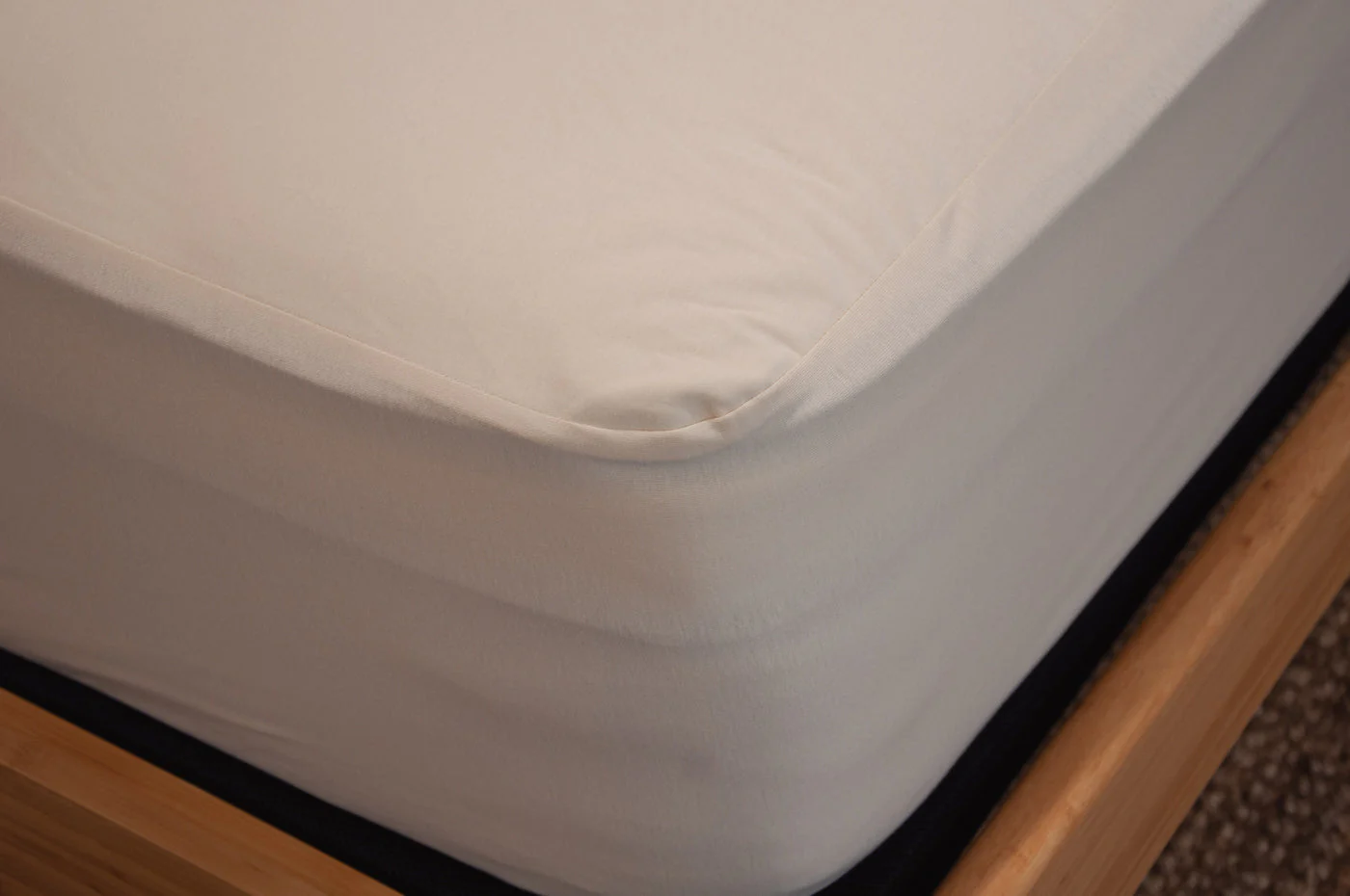 15" Organic Cotton Waterproof Mattress Protector - Image 5