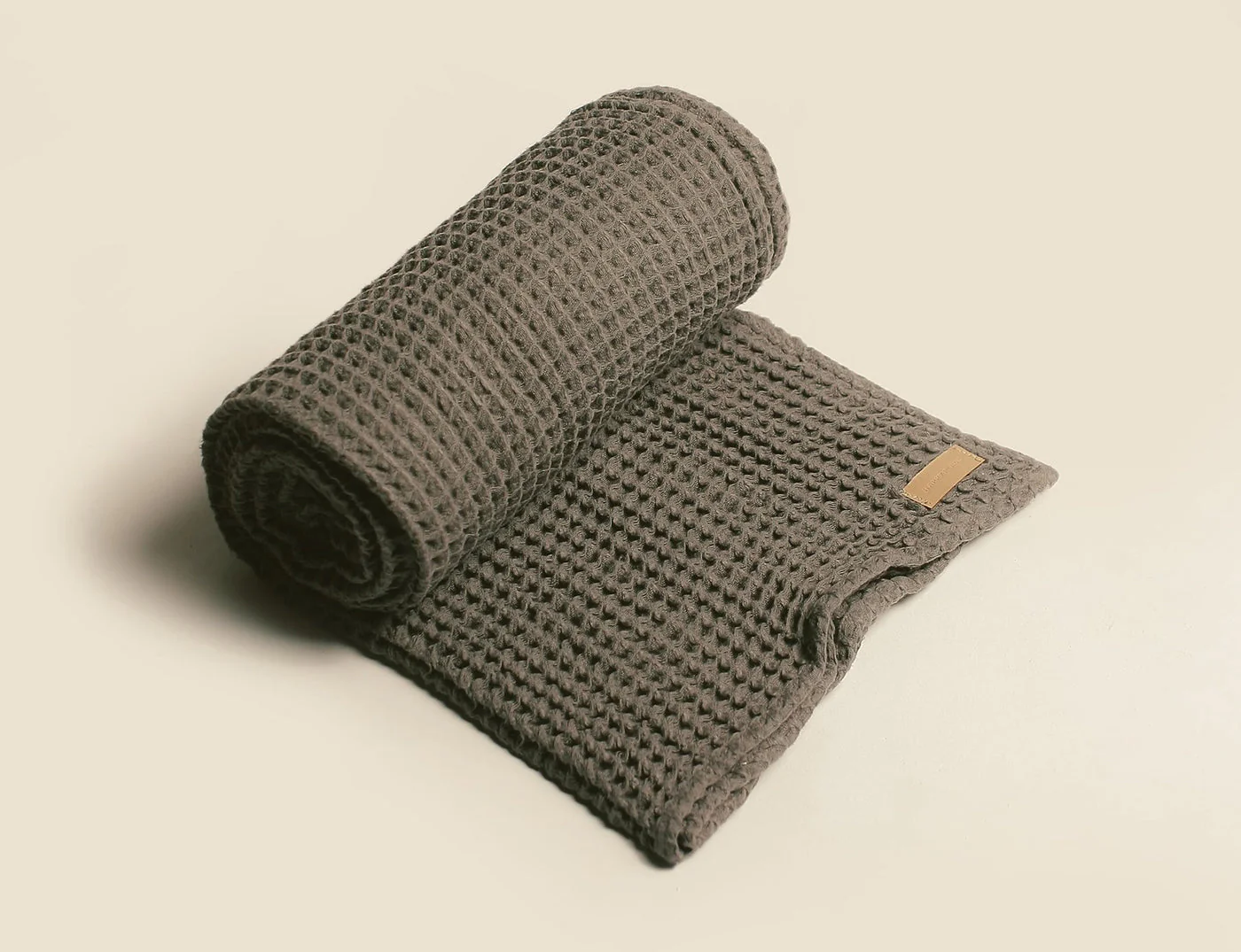 Organic Waffle Throw Blanket - Image 3