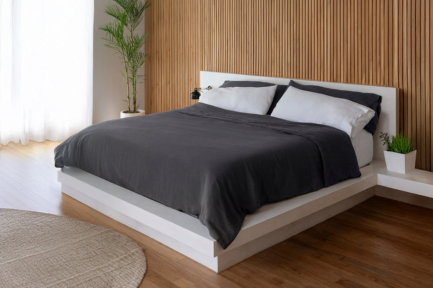 Stonewashed Linen Duvet Cover - Image 10