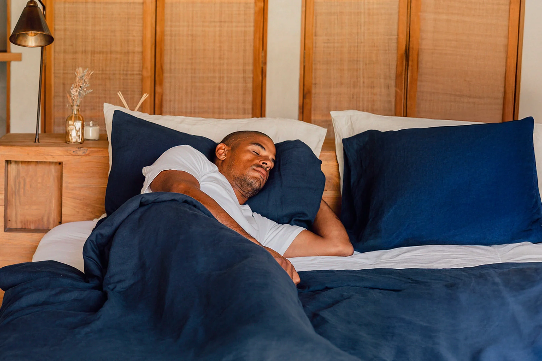 Stonewashed Linen Duvet Cover - Image 9